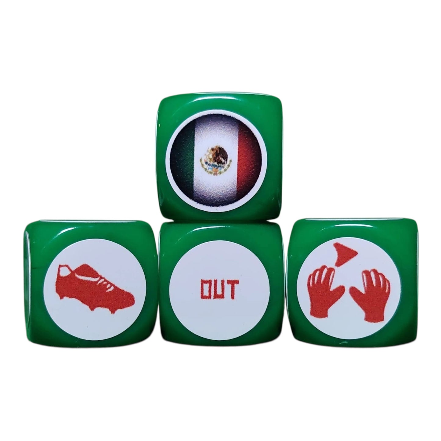 France-Mexique Pack Tube avec Tapis/20 dés