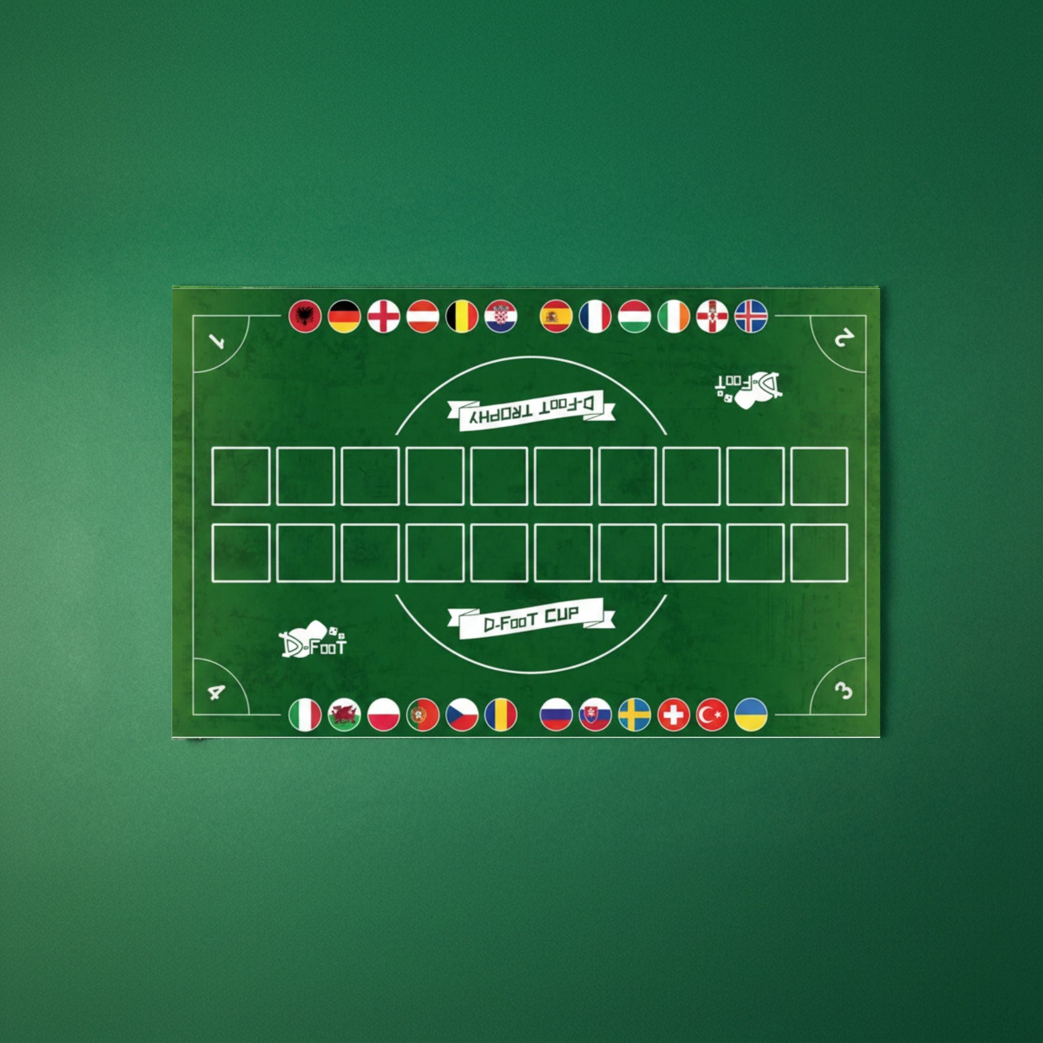 Face à Face Pays avec Tapis Pocket