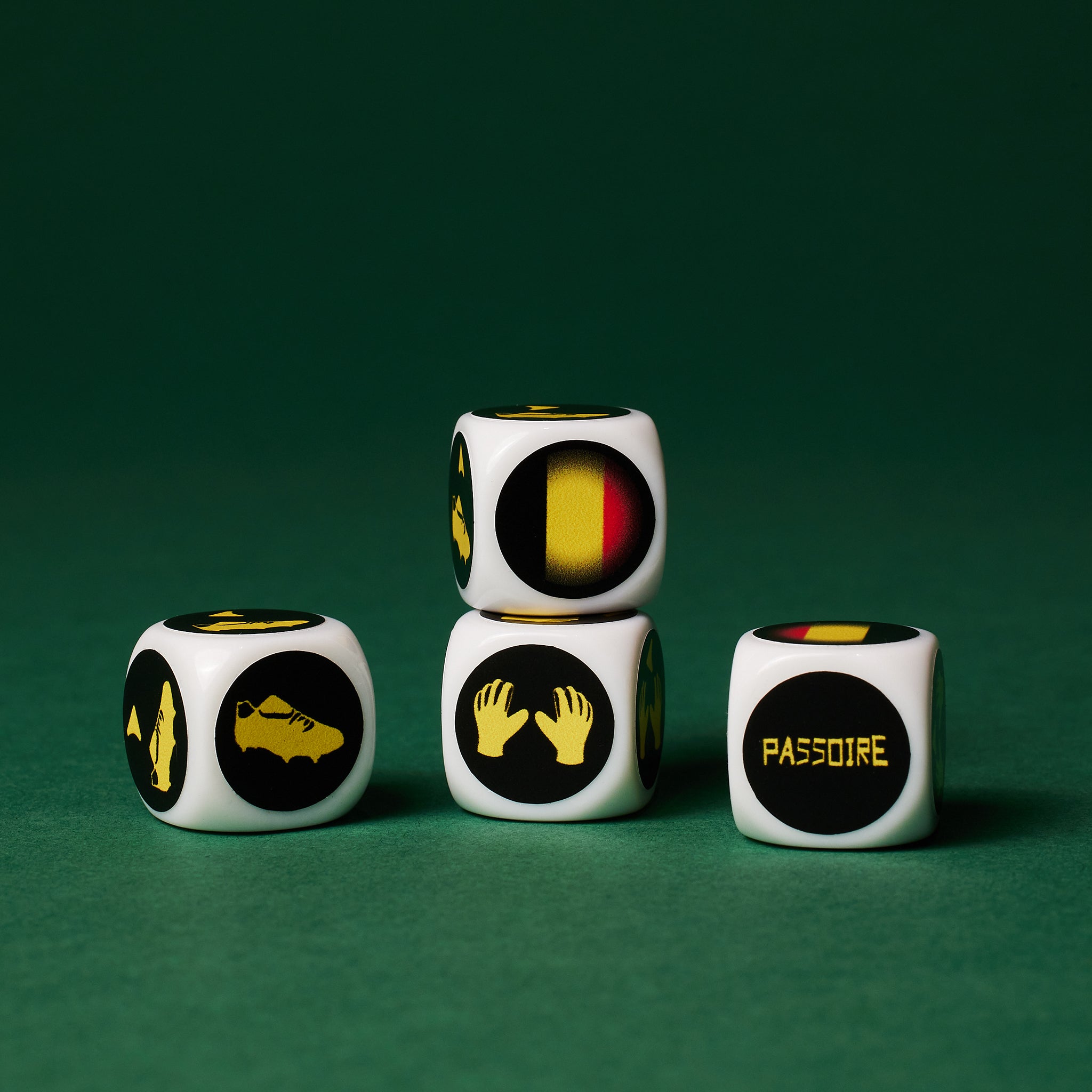 10 Dés Blancs - Pays au choix - Europe