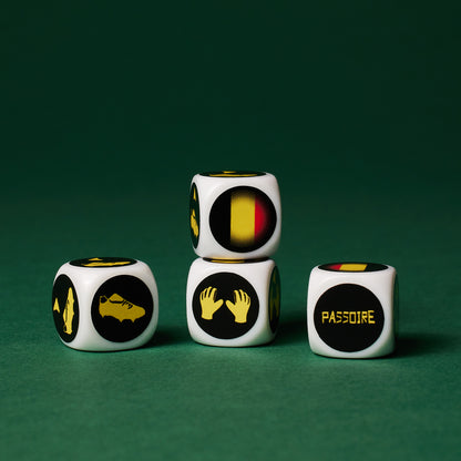 10 Dés Blancs - Pays au choix - Europe