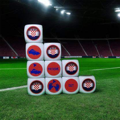 10 White Dice CROATIA