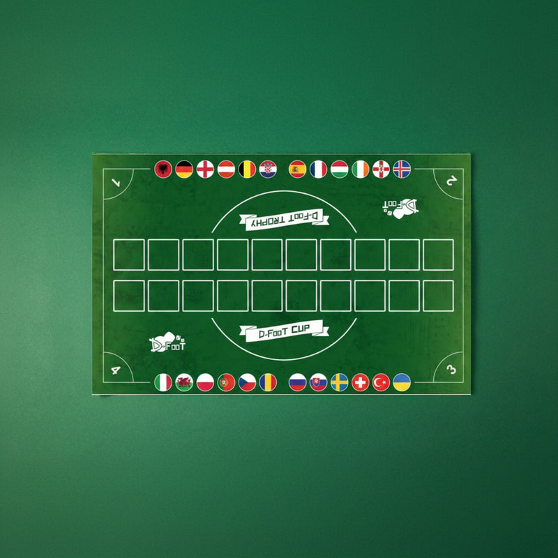 Face à Face avec tapis pocket - 2 pays au choix - 20 dés