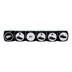France-Nouvelle Zélande pack Tube avec Tapis/20 dés