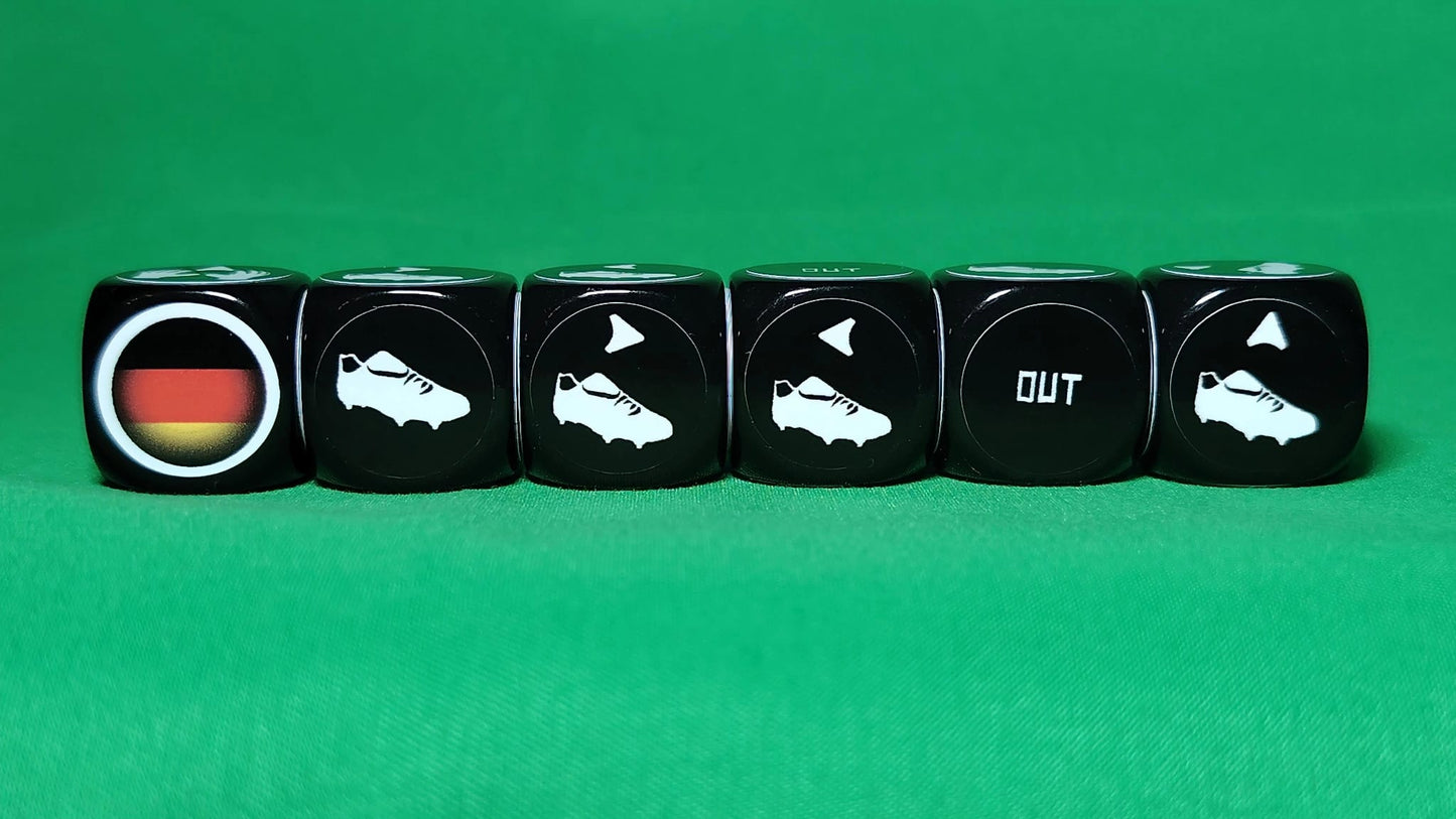 Pack Tube Brésil-Allemagne avec tapis/20 dés