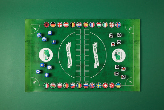 Pack Tube France-Brésil avec Tapis/20 dés