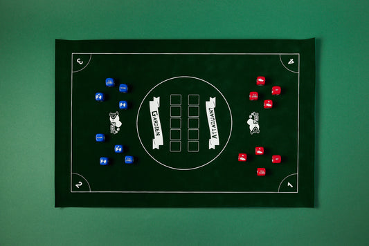 Pack Tube Basic 20 dés en 18mm avec Tapis