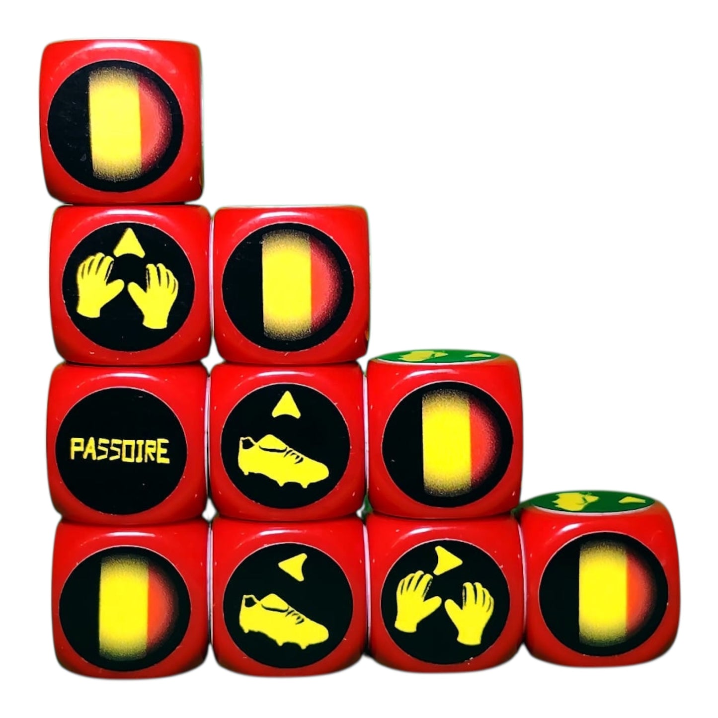 10 Dés rouges - Belgique