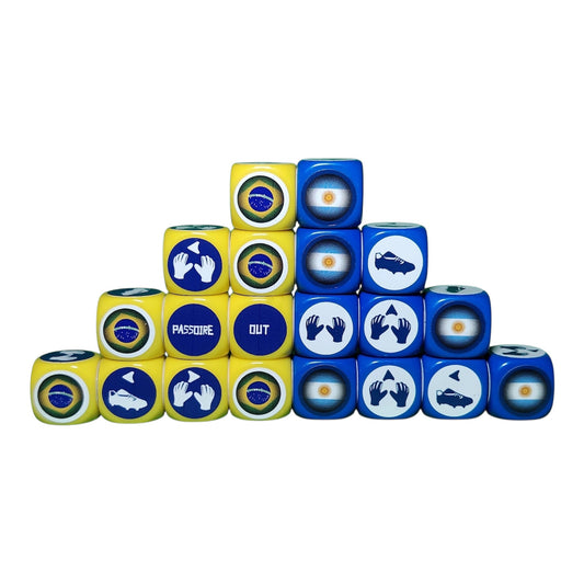 Pack Tube Brésil-Argentine avec Tapis/20 dés