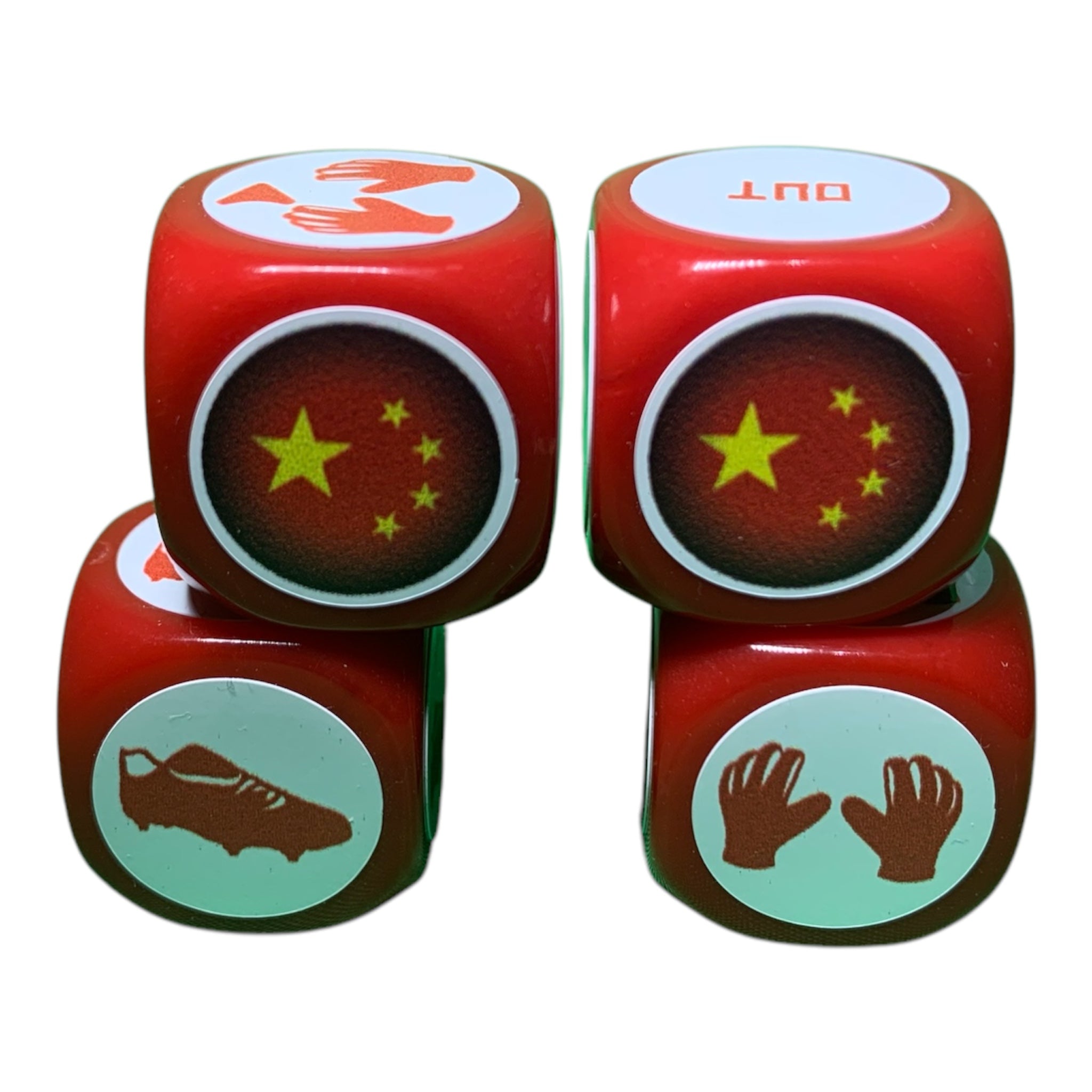 10 dés Rouges Chine