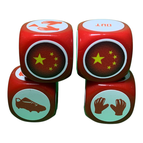 10 dés Rouges Chine