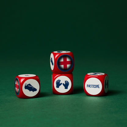 Pack Tube 3 countries France-England-Belgium with Mat/30 dice