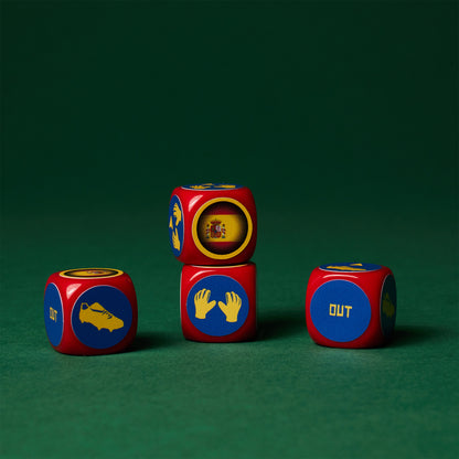 4 Countries France-Germany-Spain-Portugal/40 dice