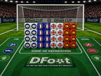 Pack Tube 4 Pays-FRANCE/ANGLETERRE/ESPAGNE/ARGENTINE avec Tapis Stadium