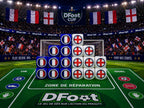 Pack Tube avec Tapis-France/Angleterre - 20 dés