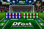 Pack Tube avec Tapis France(bleu)/Italie(vert) - 20 dés