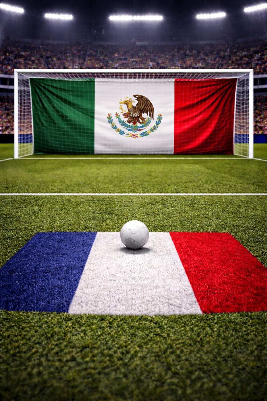 France 10-Mexique 10 avec Tapis Pocket