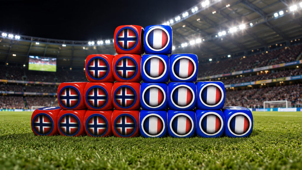 Pack Tube avec tapis - France/Norvège - 20 dés