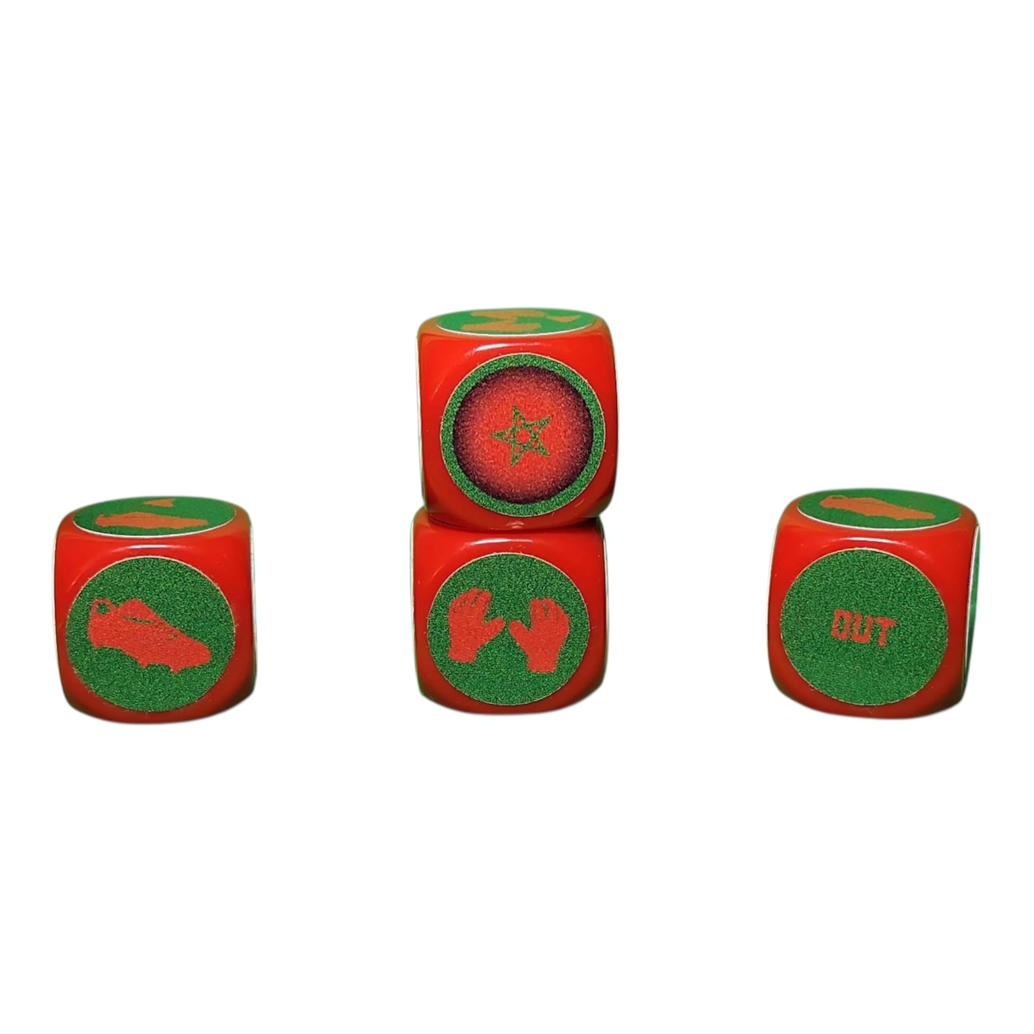 Maroc-Argentine Pack Tube avec Tapis/20 dés