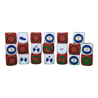 Maroc-Argentine Pack Tube avec Tapis/20 dés