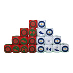 Maroc-Argentine Pack Tube avec Tapis/20 dés