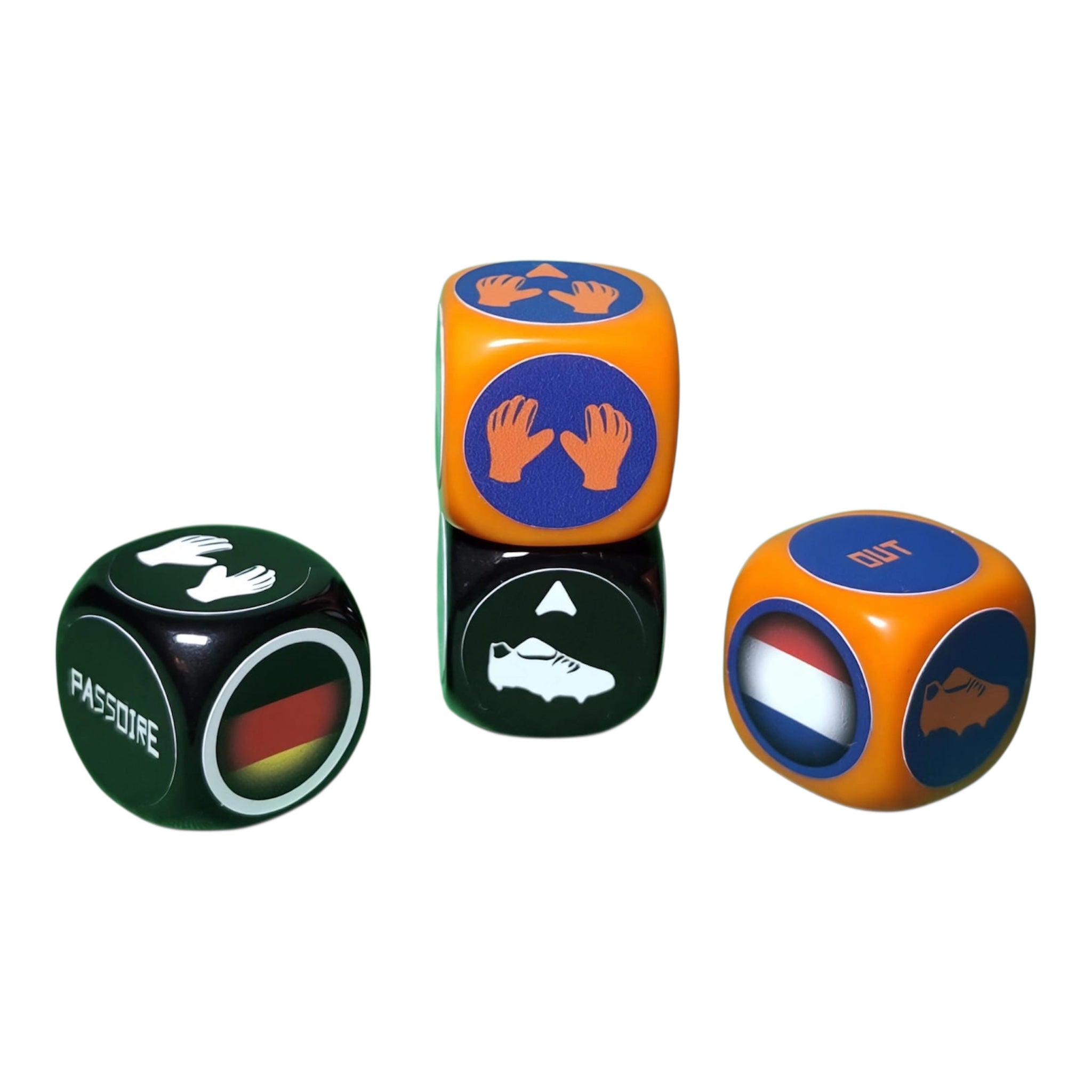 Pack Tube Allemagne-Pays-bas avec Tapis/20 dés (spécial HALLOWEEN)