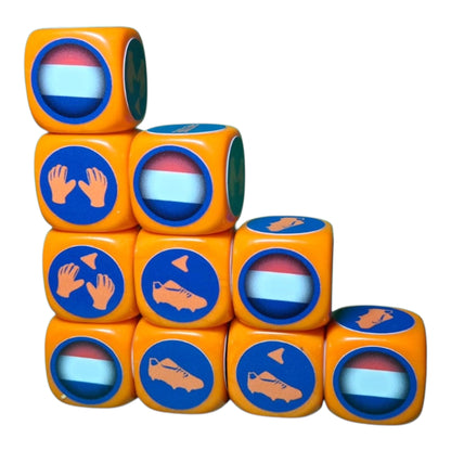 Germany-Netherlands Tube Pack with Mat/20 Dice (Special HALLOWEEN)