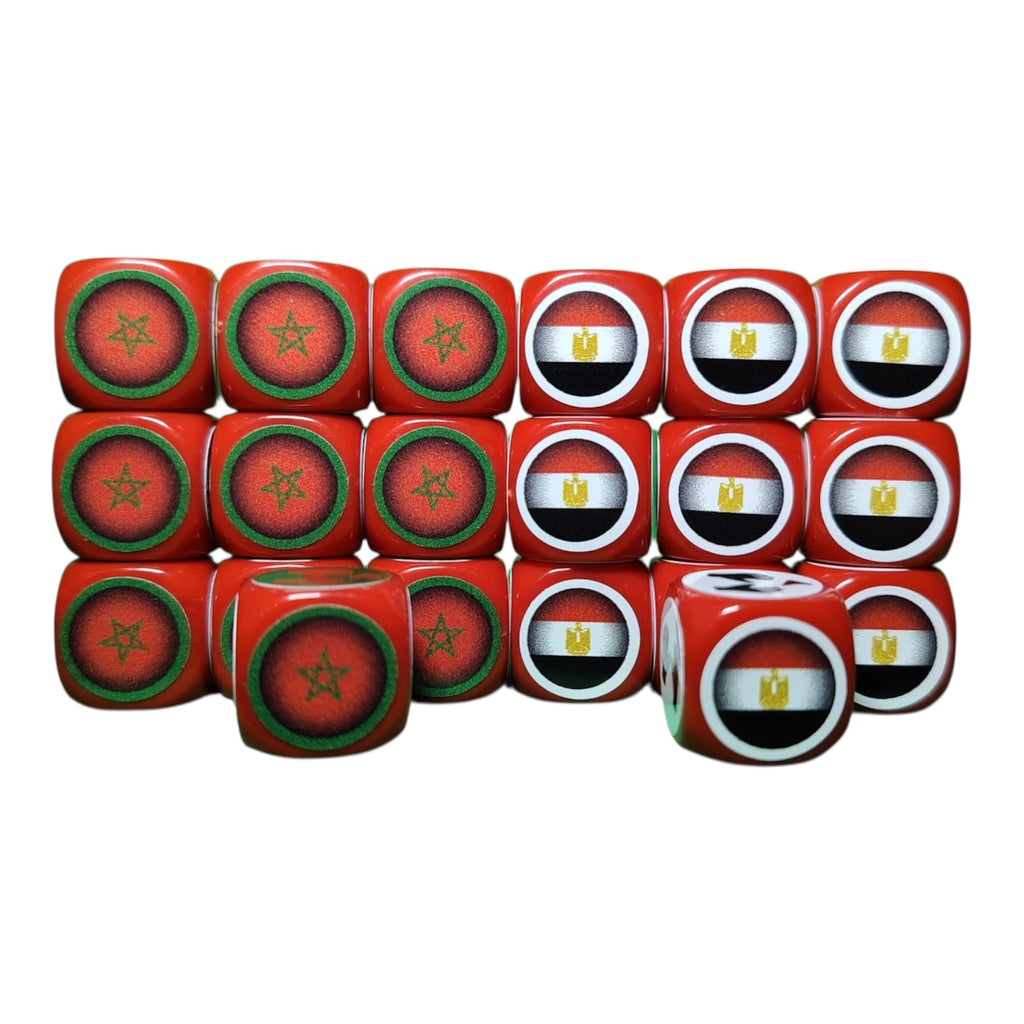 Maroc 10 - Egypte 10