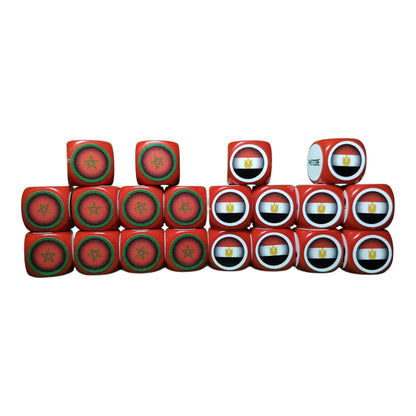 Maroc 10 - Egypte 10