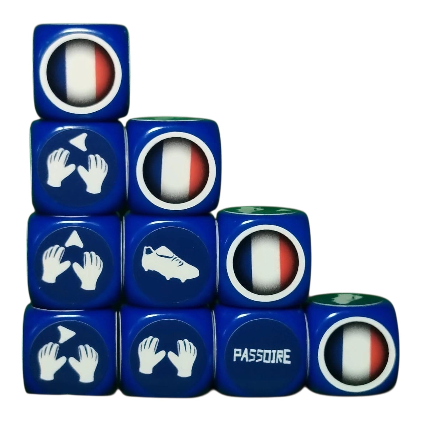 France-Mexique Pack Tube avec Tapis/20 dés