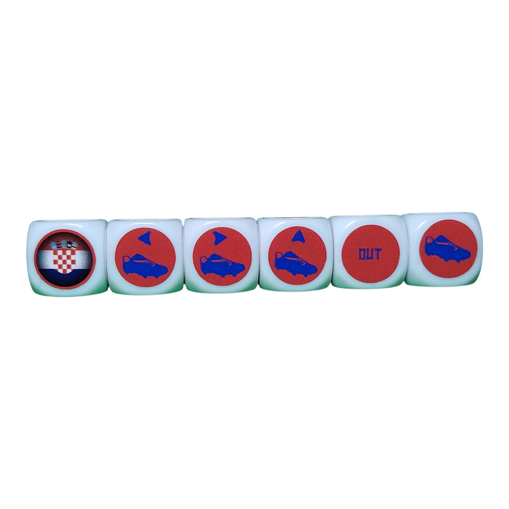 Pack Tube France-Croatie avec Tapis/20 dés