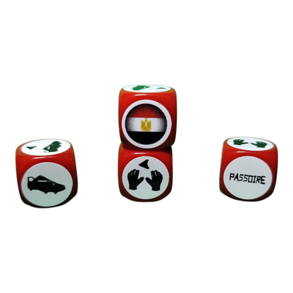 10 Red Dice Egypt