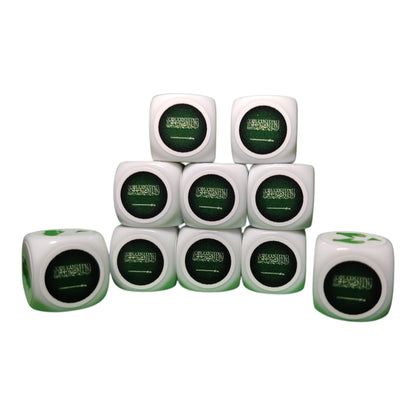 10 dés Blancs Saoudite Arabie