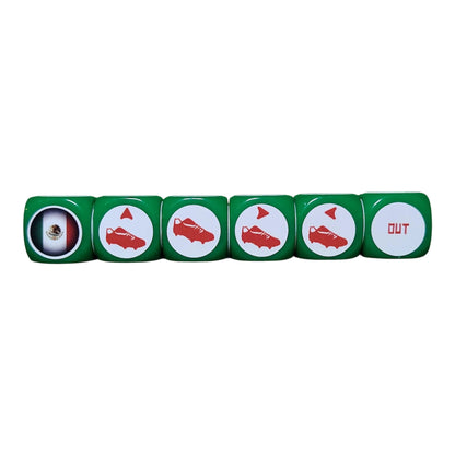 England 10-Mexico 10 with Pocket Mat