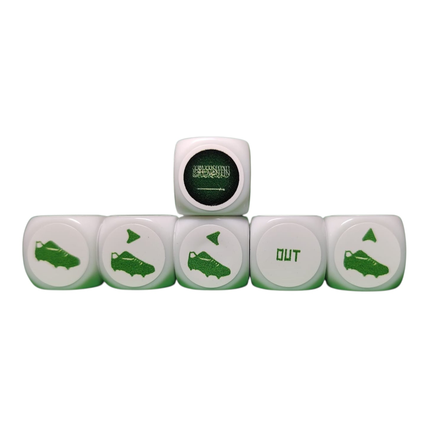 10 dés Blancs Saoudite Arabie