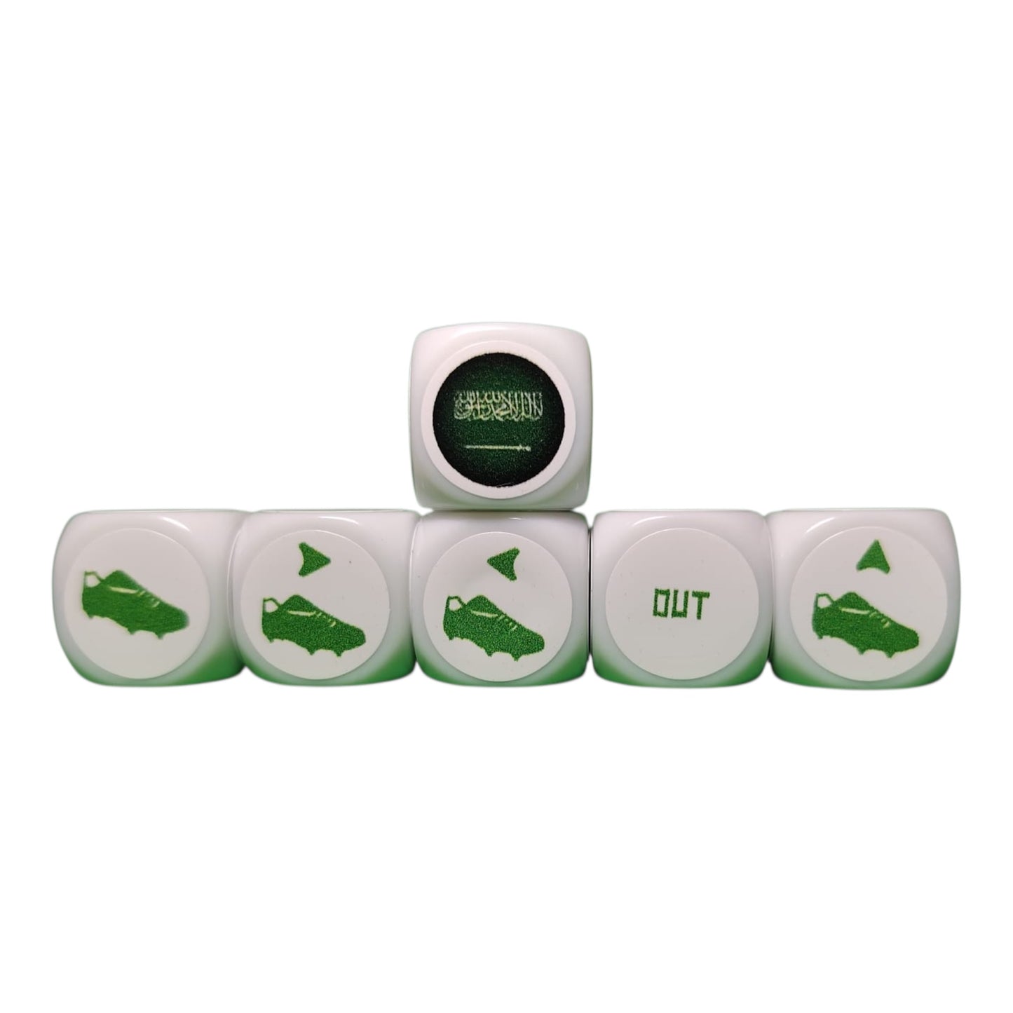 10 dés Blancs Saoudite Arabie