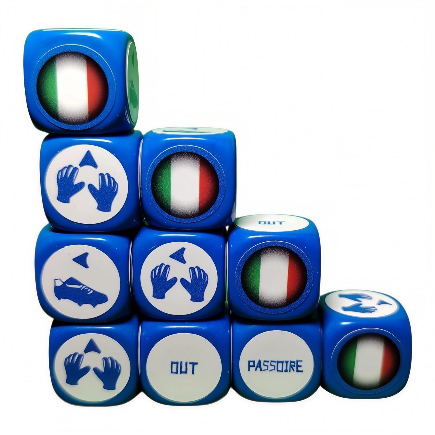 Pack Tube Brésil-Italie avec Tapis/20 dés