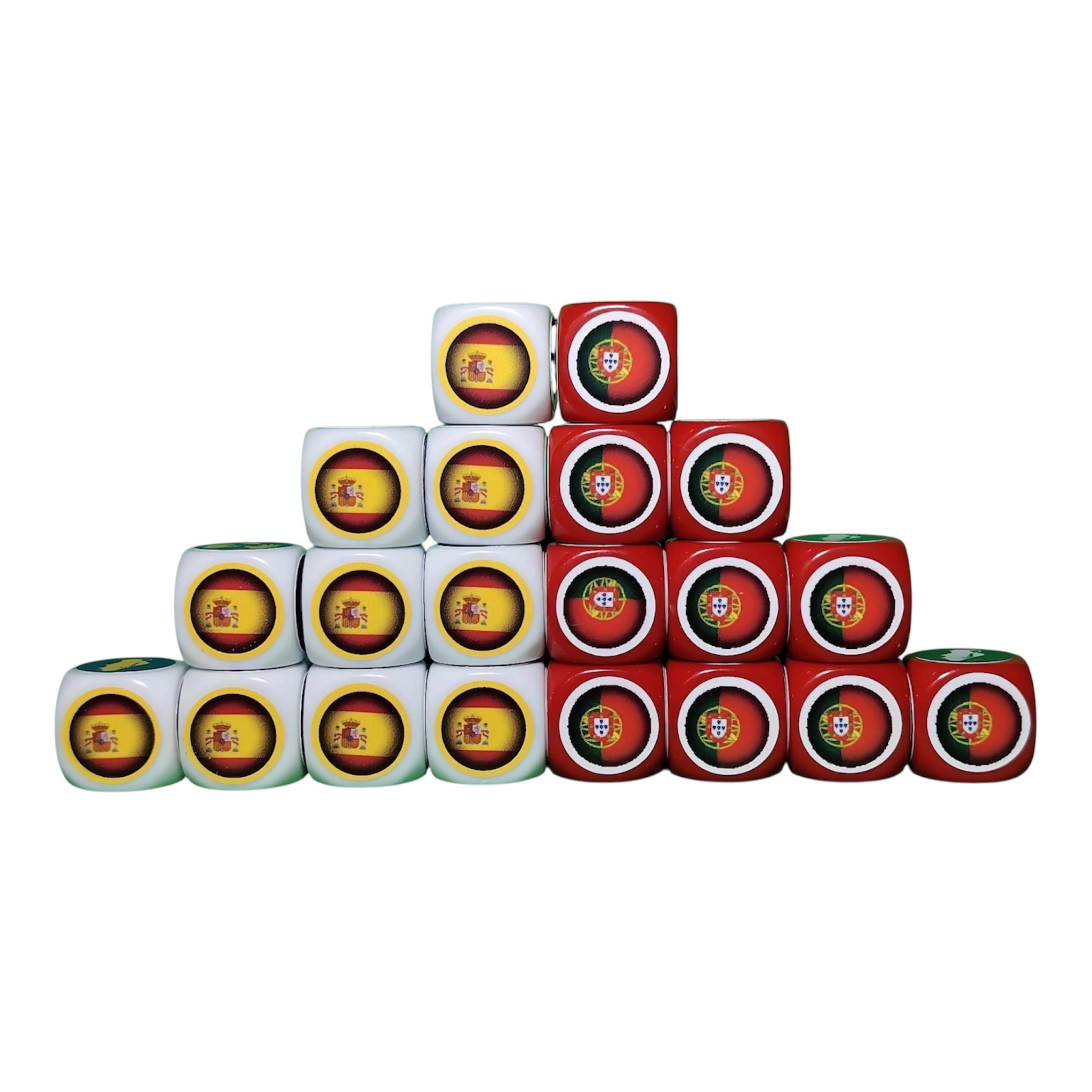 Pack Tube avec Tapis - Portugal/Espagne - 20 dés
