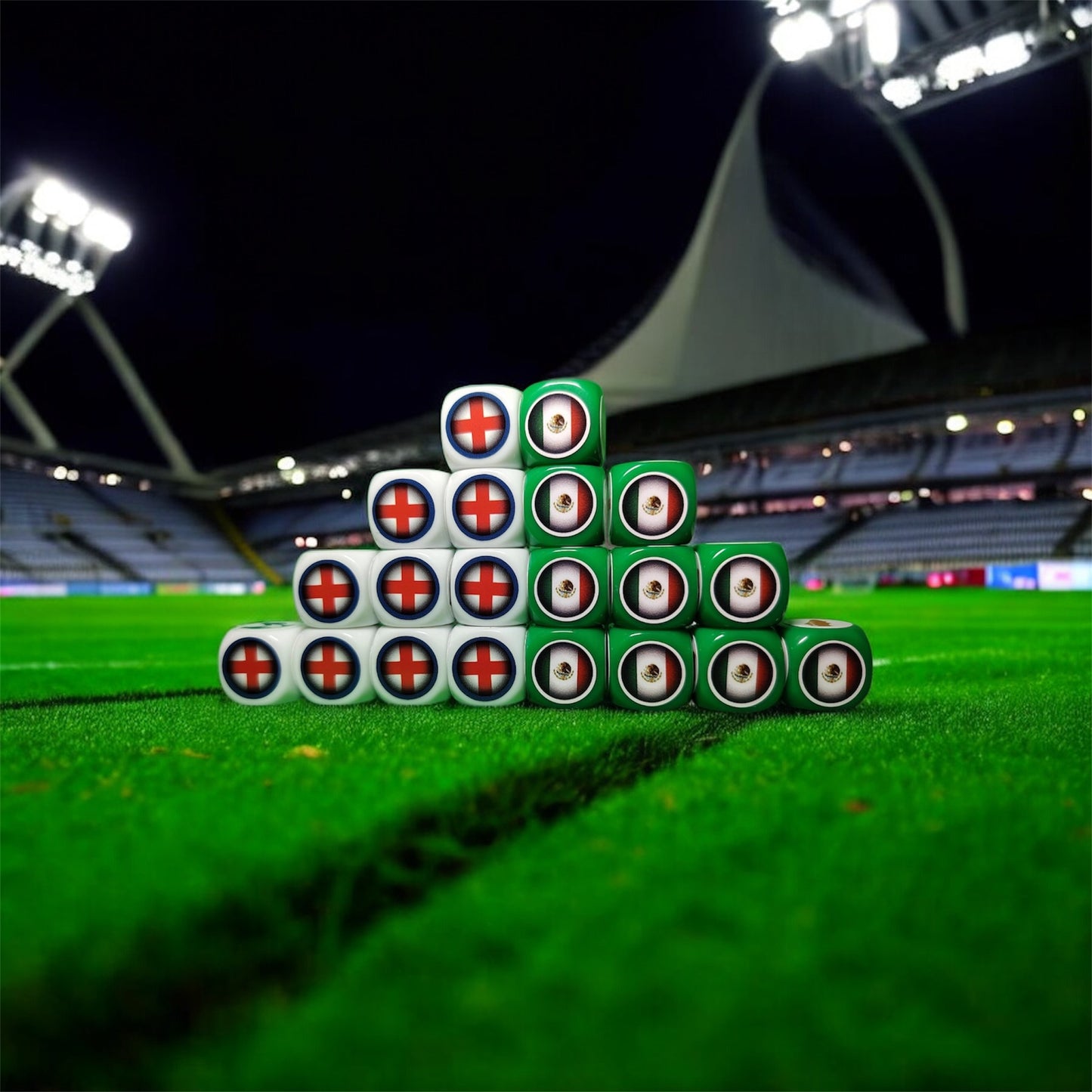 England 10-Mexico 10 with Pocket Mat