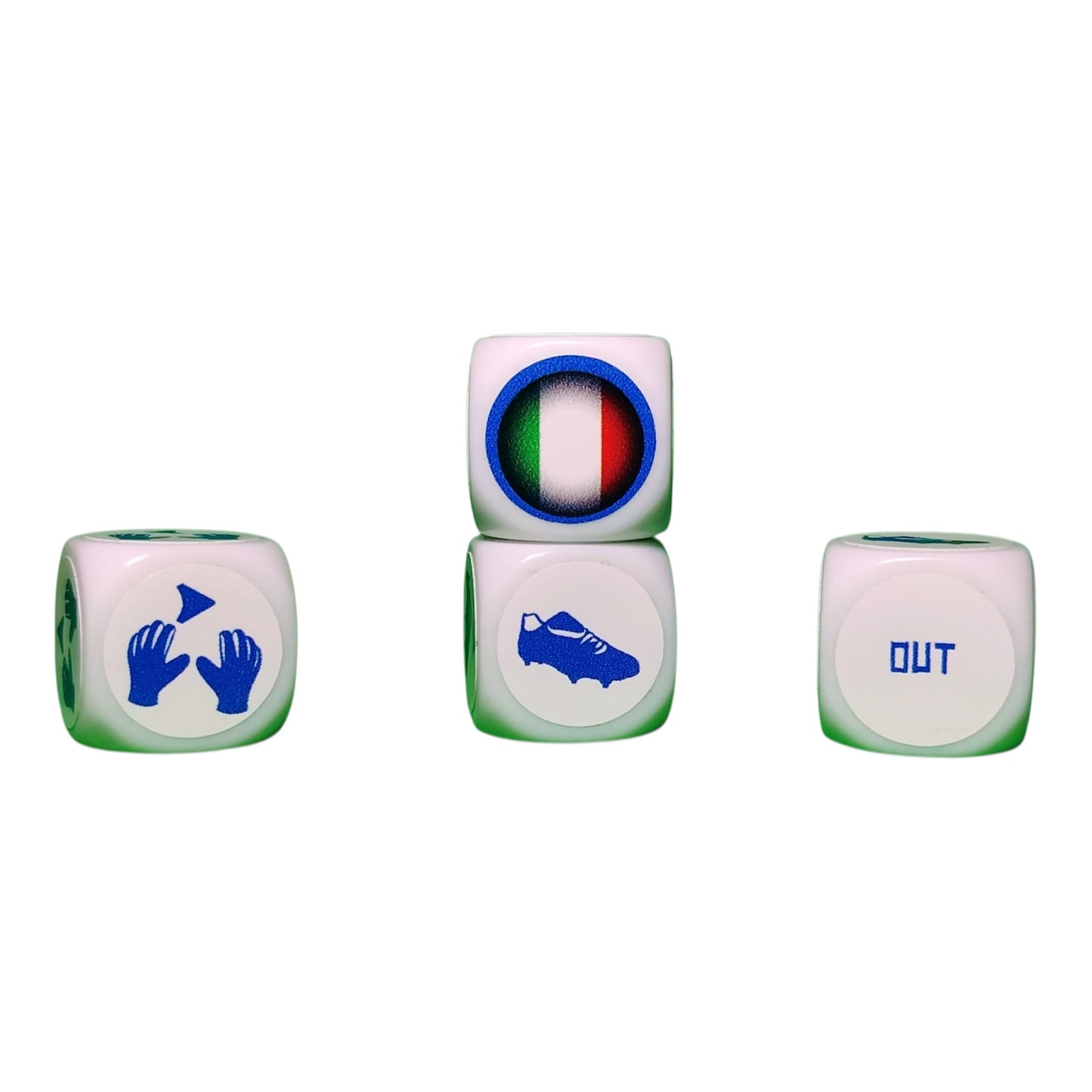 10 White Dice - Italy