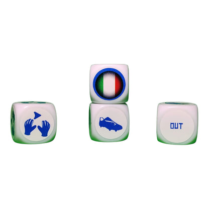 10 White Dice - Italy